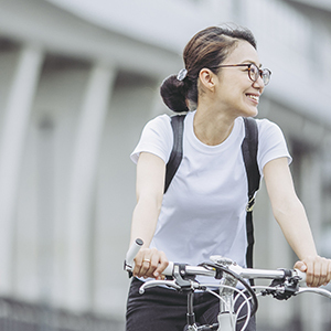 バイク、自転車通勤も可能